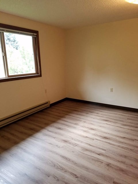 Floor plan for 1 bed, 1 bath