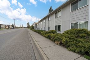 Newport apartment for rent - A long residential street with houses on both sides.