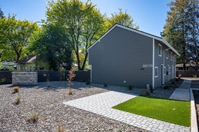 Veneta apartment for rent - A grey building with the number 88078 on it.