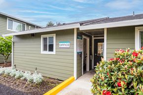 Newberg apartment for rent - our office is located in the front of our building