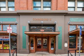 The Dalles apartment for rent - the front of a building with the entrance to commander ii