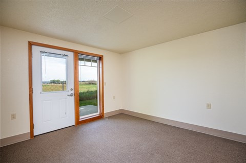 Floor plan for 1 bed, 1 bath, 540 sqft