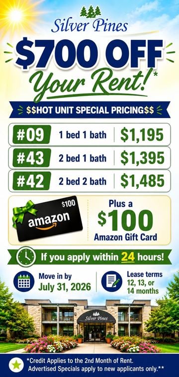 Eagan apartment for rent - Silver Pines