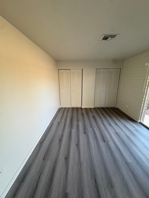 Floor plan for 1 bed, 1 bath, 672 sqft