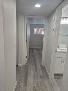 Tucson apartment for rent - A bathroom with a white sink and a white cabinet.