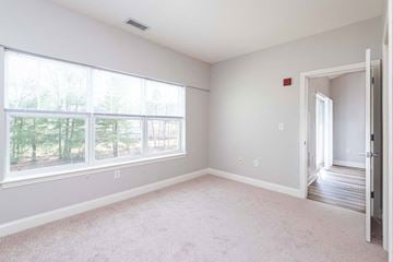 Chelmsford apartment for rent - a living room with a large window and carpet