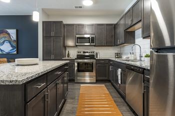 Modern kitchen area