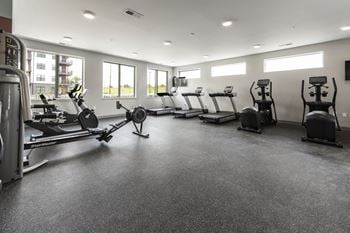 State-of-the-art gym and spin studio