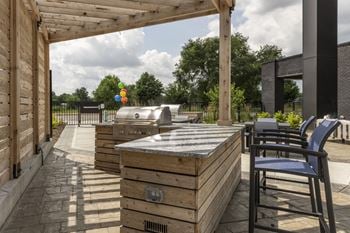 Picnic area with grilling facility