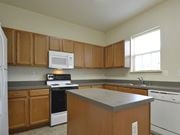 Baltimore apartment for rent - Huge kitchen with built in center island and natural light at The Pointe at Manorgreen Townhomes, Baltimore, 21220