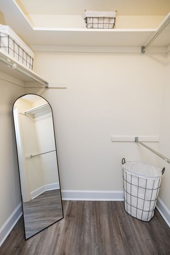 Huge closets