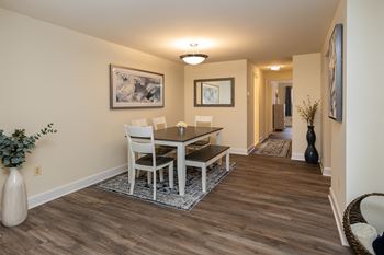 Luxury vinyl plank flooring (in select homes)