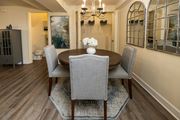 Baltimore apartment for rent - A dining room with a table and chairs.