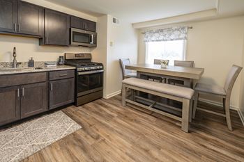 Kitchen with dining