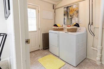 In home full size washer and dryer
