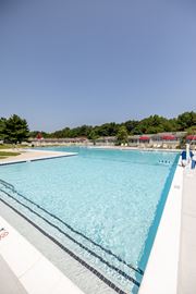 Edgewood apartment for rent - Large pool with a clear blue sky in the background at Seven Oaks Townhomes, Edgewood, MD, 21040