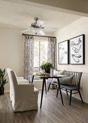 Fountain Valley apartment for rent - Dining room area at Crystal Springs apartments in Fountain Valley.