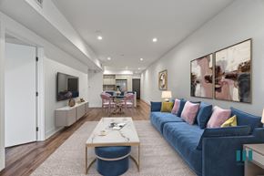 Los Angeles apartment for rent - Open-Concept Kitchen, Dining, and Living Room Space