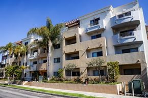 Los Angeles apartment for rent - Street View of Armacost Manor by Wiseman