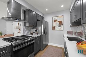 Los Angeles apartment for rent - Kitchen with Stainless-Steel Appliances and Ample Cabinet Storage