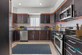 Los Angeles apartment for rent - Large-Size Kitchen with Stainless-Steel Appliances and Ample Cabinet Storage