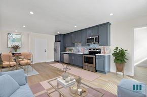 Los Angeles apartment for rent - Open-Concept Kitchen, Dining, and Living Room Space