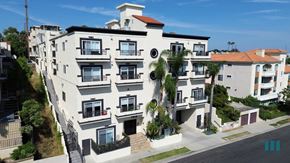 Los Angeles apartment for rent - Drone View of Colby Villas by Wiseman
