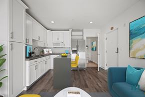 Los Angeles apartment for rent - Open-Concept Kitchen, Dining, and Living Room