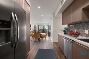 Los Angeles apartment for rent - Kitchen, Dining, and Living Room with Patio
