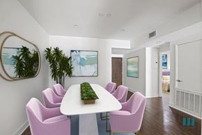 Los Angeles apartment for rent - Front Entryway and Dining Room with Vinyl Flooring