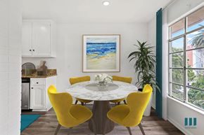 Los Angeles apartment for rent - Dining Room with Large Windows