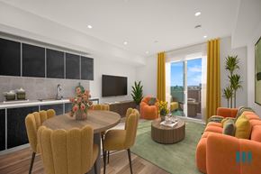 Los Angeles apartment for rent - Well Equipped Kitchen And Dining at Ogden Garden by Wiseman, Los Angeles, 90036