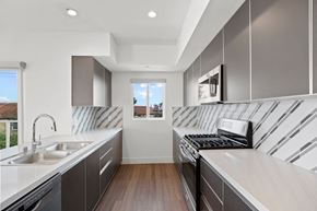 Los Angeles apartment for rent - Kitchen with Energy-Efficient Stove, Dishwasher, and Microwave Oven