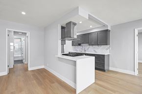 Los Angeles apartment for rent - Open-Concept Kitchen and Hall Bathroom