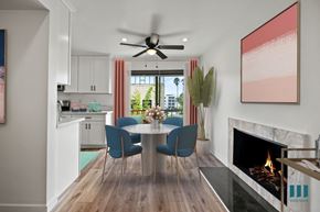 Los Angeles apartment for rent - Open-Concept Kitchen, Dining Room, and Patio