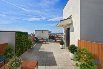 Rooftop deck