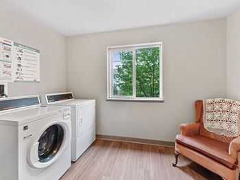Laundry rooms on every floor