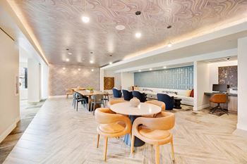 Coworking lounge