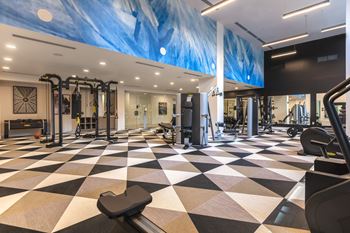 State-of-the-art fitness center