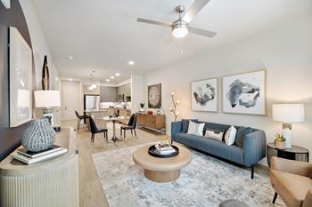 Lighted ceiling fan