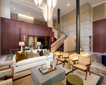 Coworking lounge