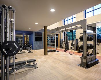 State-of-the-art fitness center