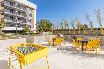 Multiple outdoor terraces