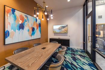 Coworking lounge