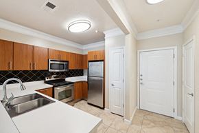 Waldorf apartment for rent - Kitchen with sink at Westerchester at the Pavillions in Waldorf MD