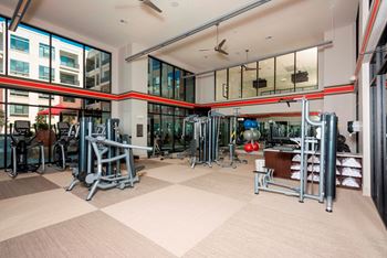State-of-the-art fitness center