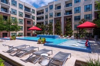 Resort-style pool