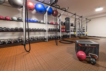 State-of-the-art fitness center