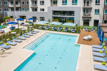 Atmosphere: courtyard featuring refreshing saltwater pool