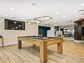 Chelsea apartment for rent - Game area at Axis Admirals Hill Apartments in Chelsea MA